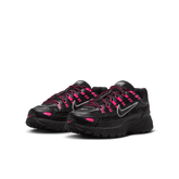 Big Kids' Nike P-6000 "Pink Blast Metallic Silver Black"