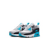 Little Kids' Nike Air Max 90 EasyOn "Platinum Tint Blue Lightning"