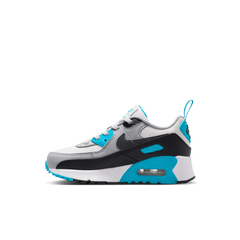 Little Kids' Nike Air Max 90 EasyOn "Platinum Tint Blue Lightning"