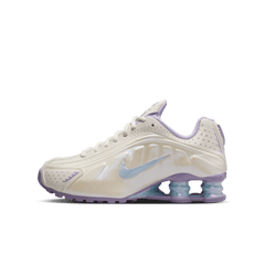 Big Kids' Nike Shox R4 "Soft Pearl Hydrangeas"
