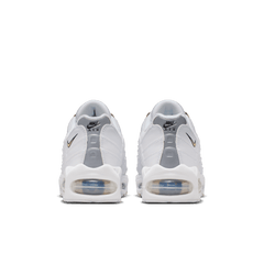 Big Kids' Nike Air Max 95 "White Metallic Gold"