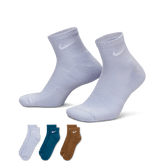 Nike Everyday Plus Cushioned Training Ankle Socks (3 Pairs) "Unisex"