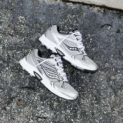 Mens Saucony Ride Millennium (Silver/Black)