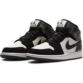 Big Kids' Air Jordan 1 Mid SE "Camo"
