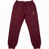 Men's The Closet Inc. Fleece Pants Burgundy