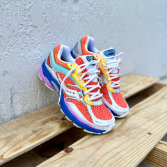 Mens Saucony ProGrid Omni 9 (Orange/Multi)