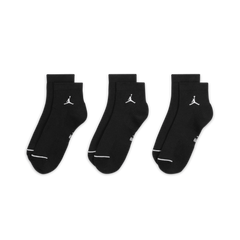 Jordan Everyday Ankle Socks 3 Pairs "Black White" (Unisex)