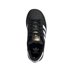 Little Kids' Adidas Superstar C " Core Black Cloud White"