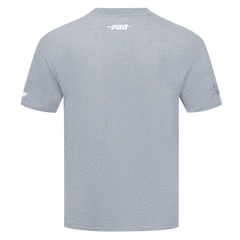 Men's Pro Standard NFL Detroit Lions Reverse French Terry Cotton Jersey Drop Shoulder Tee