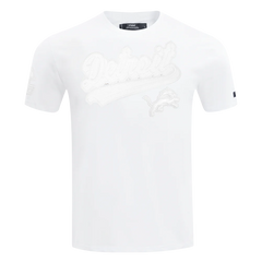 Men's Pro Standard NFL Detroit Lions White Out Single Jersey Tee