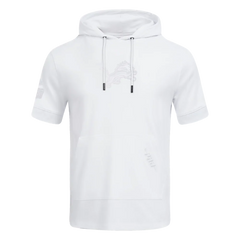 Men's Pro Standard NFL Detroit Lions White Out SS PO Hoodie
