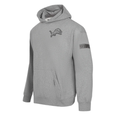 Men's Pro Standard NFL Detroit Lions Neutral Drop Shoulder PO Hoodie