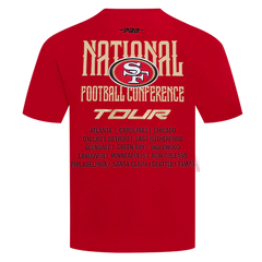 Men's Pro Standard NFL San Francisco 49ers City Tour 2.0 Drop Shoulder Tee