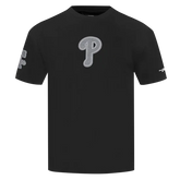 Men's Pro Standard MLB Philadelphia Phillies Reverse French Terry Cotton Jersey Drop Shoulder Tee
