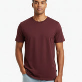 The Closet Inc Men Basic T-Shirts “ Plain Burgundy