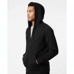 The Closet Inc Mens Fleece Zipper Black