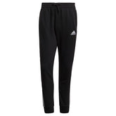 Men's Essentials French Terry Tapered Cuff 3-Stripes Pants