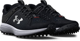 Boys' Under Armour Yard Turf Jr. Cleats "Black White"