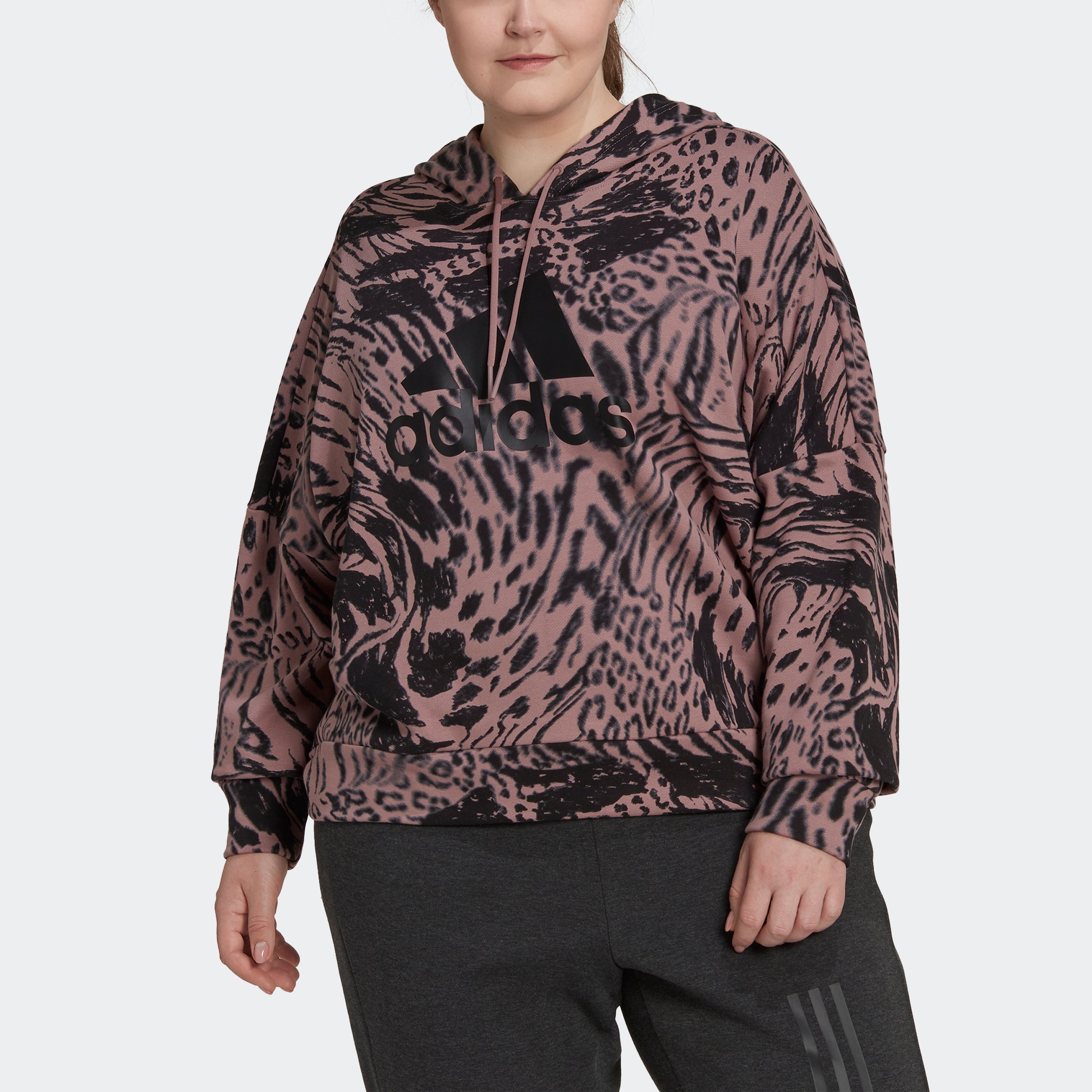 Women's Future Icons Animal Print Hoodie (Plus Size)