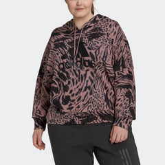 Women's Future Icons Animal Print Hoodie (Plus Size)