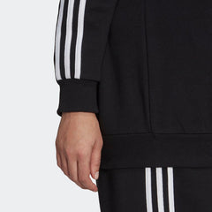 Women's Essentials 3-Stripes Fleece Sweatshirt (Plus Size)