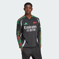 Men's Arsenal 24/25 Long Sleeve Away Jersey
