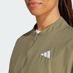 Women's Essentials 3-Stripes Lifestyle Woven Bomber Jacket