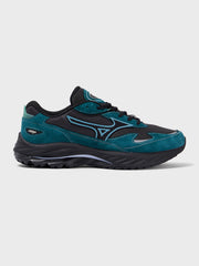 Mizuno Wave Rider Beta Sneakers | Black/Deep Teal