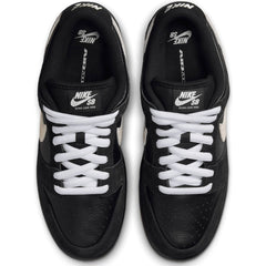 Nike SB Dunk Low Pro Shoes - Black/White/Black/Gum/Light Brown