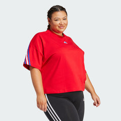 Women's Future Icons 3-Stripes Tee (Plus Size)