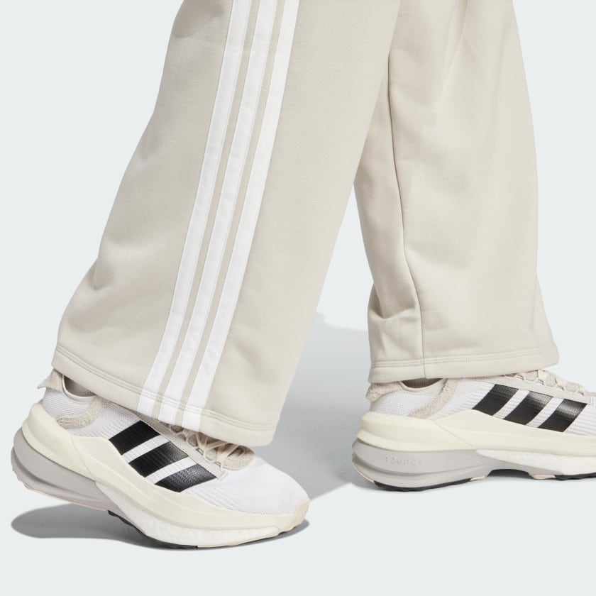 Women's Essentials 3-Stripes Open Hem French Terry Pants