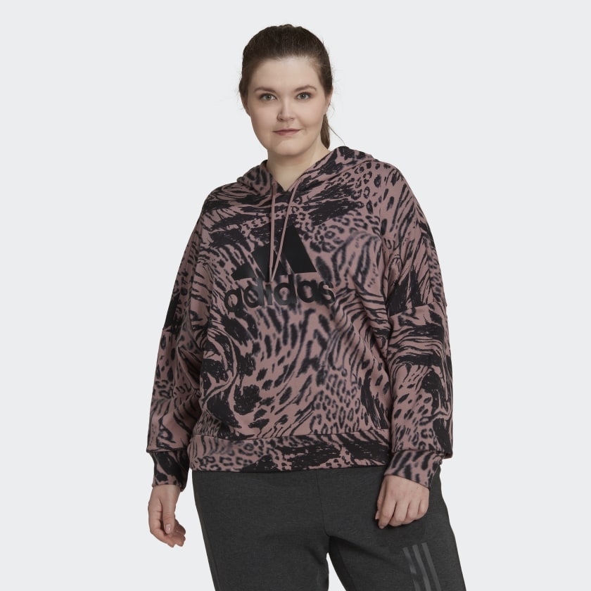 Women's Future Icons Animal Print Hoodie (Plus Size)