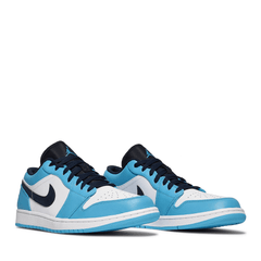 NIKE AIR JORDAN1 LOW UNIVERSITY BLUE WHITE 2021