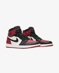 NIKE AIR JORDAN1 RETRO HIGH OG BRED TOE 2018