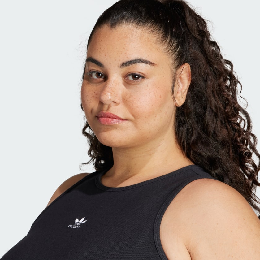 Women's Essentials Rib Tank Dress (Plus Size)