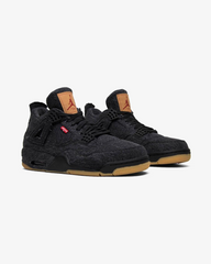 NIKE AIR JORDAN4 RETRO LEVI'S BLACK DENIM