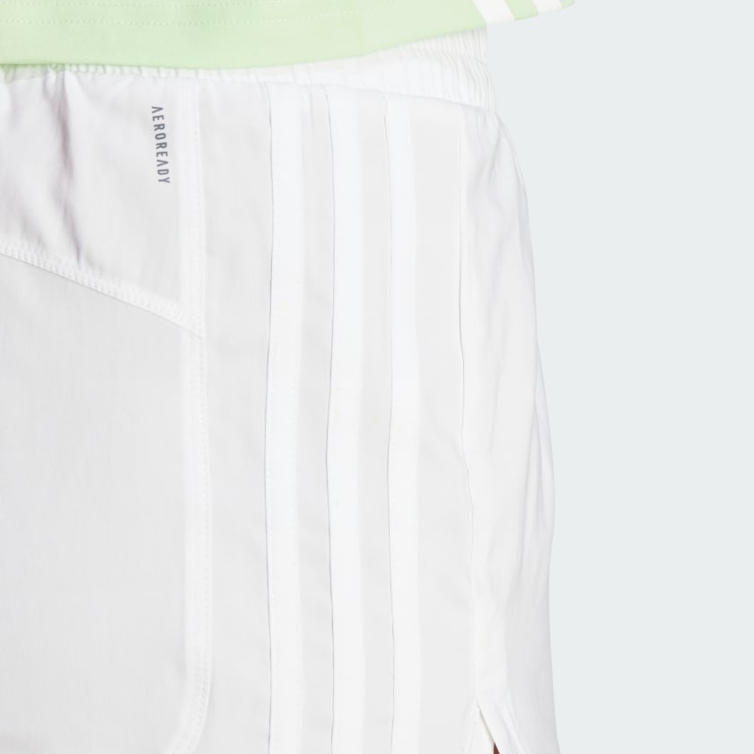 Women's Pacer Training 3-Stripes Woven High-Rise Shorts