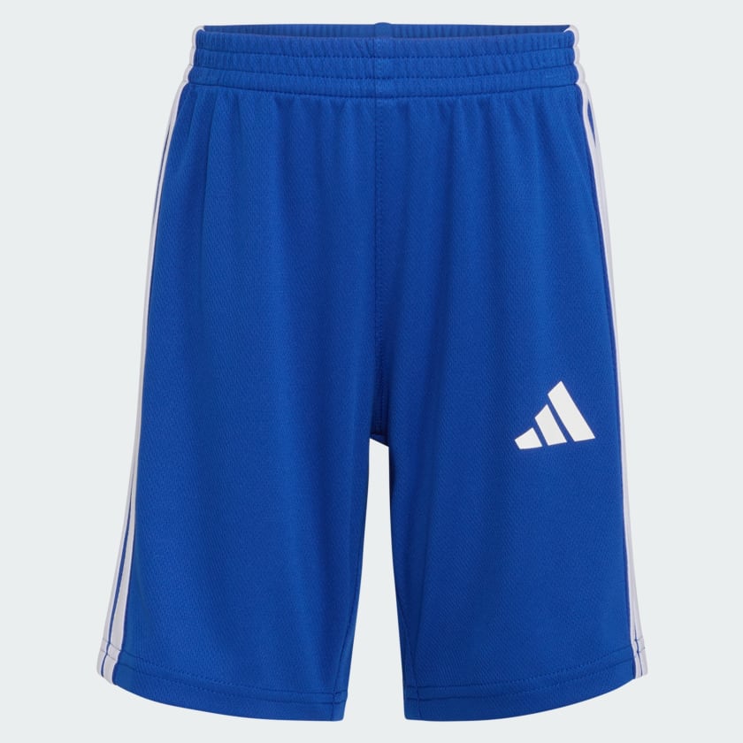Kids' Two-Piece Short Sleeve Graphic Cotton Tee and 3-Stripes Shorts Set