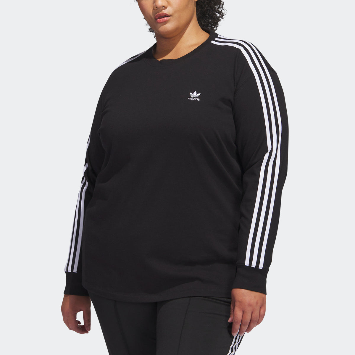 Women's Adicolor Classics Long Sleeve Tee (Plus Size)