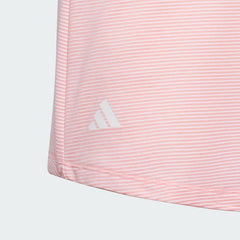 Kids' Ottoman Striped Sleeveless Polo Shirt