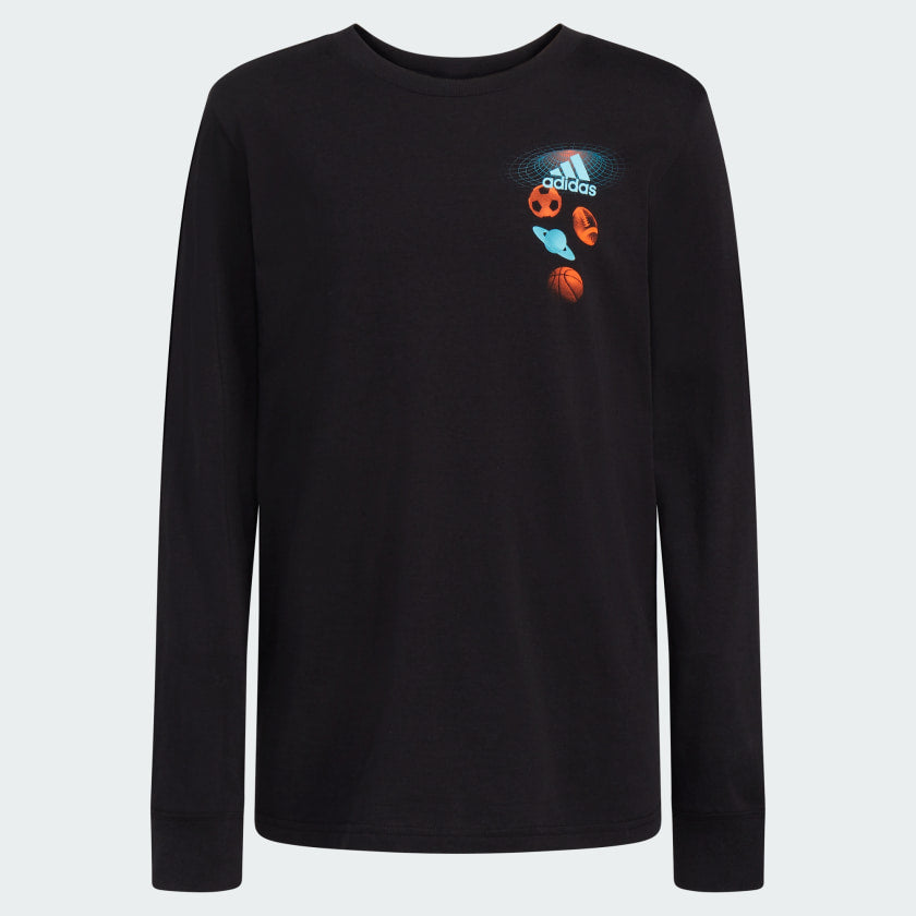 Kids' Long Sleeve Space Age Tee