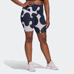 Women's Marimekko Rib Knee-Length Short Tights (Plus Size)