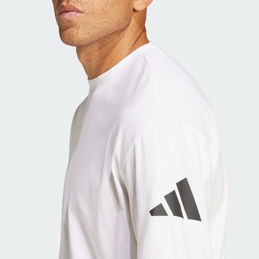 Men's Essentials Loose Fit 3 Bar Logo Tee