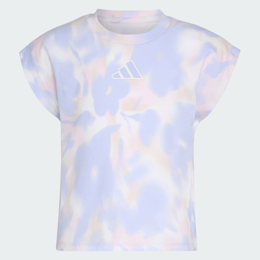 Kids' Two-Piece Printed Sleeveless Box Tee and French Terry Skort Set