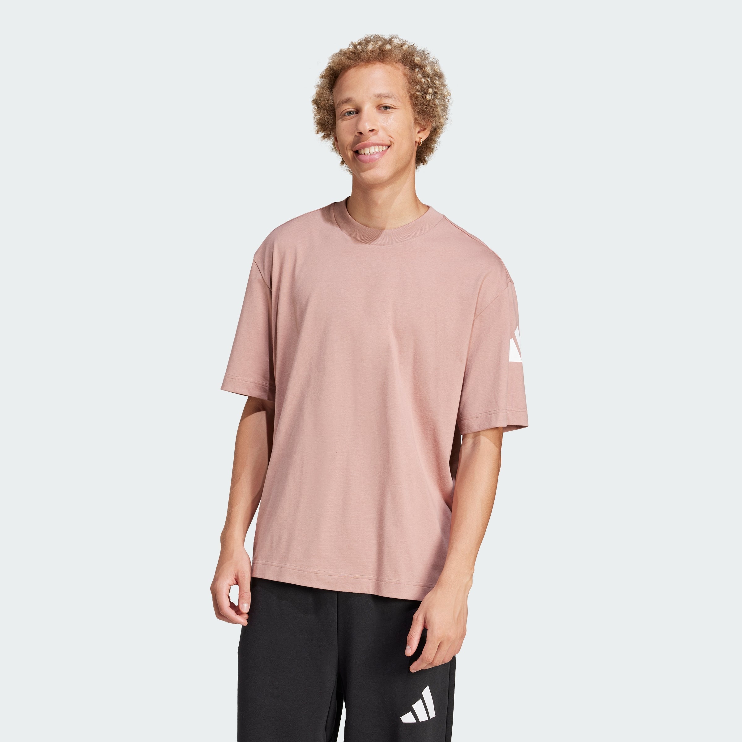 Men's Essentials Loose Fit 3 Bar Logo Tee