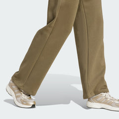 Women's Essentials Small Logo Feel Cozy Open-Hem Pants