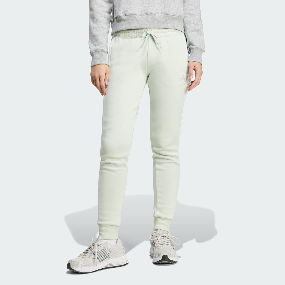 Women's Essentials 3-Stripes Fleece Pants
