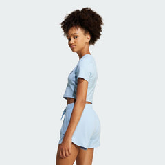 Kids' Ribbed Crop Tee Kids