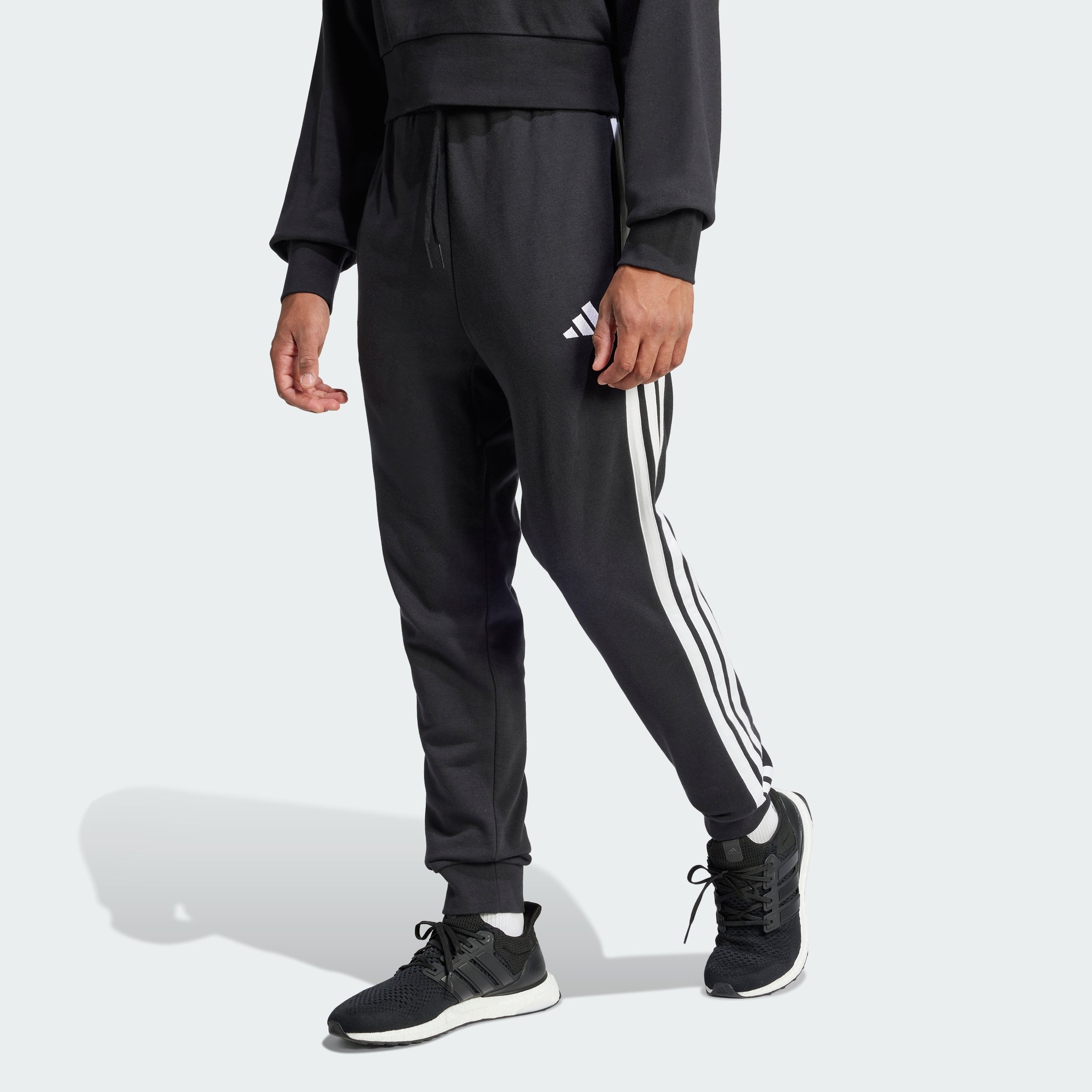 Men's Essential 3-Stripes French Terry Pants