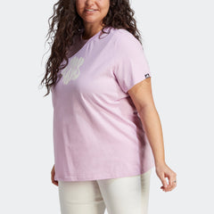 Women's Floral Graphic Tee (Plus Size)